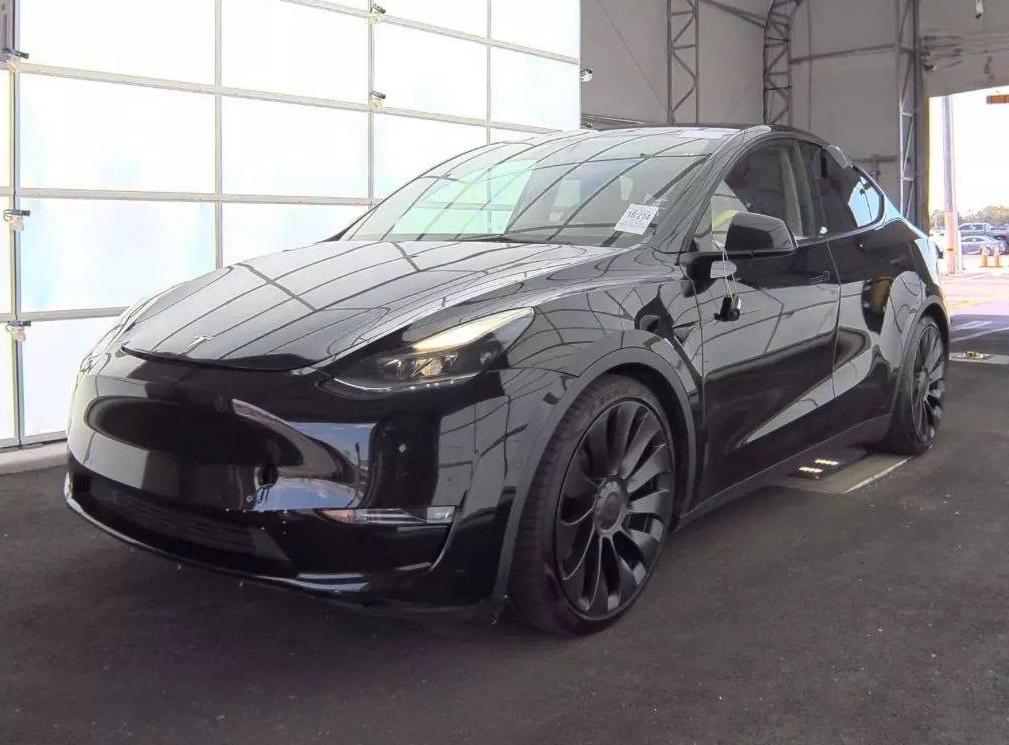 TESLA MODEL Y 2022 7SAYGDEF1NF378665 image